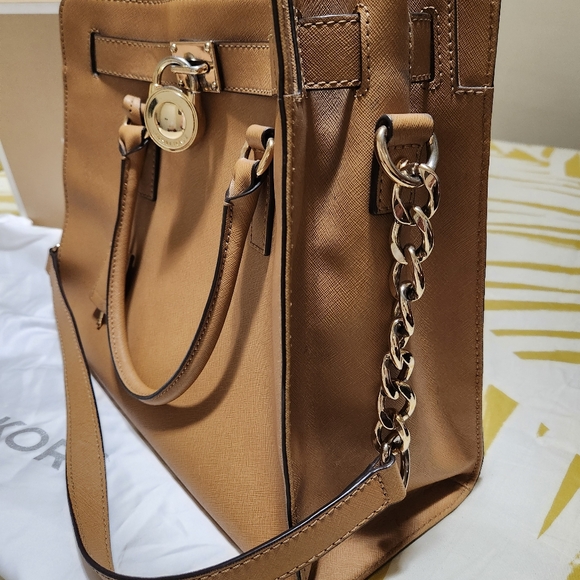 Michael Kors hamilton satchel bag large - Picture 9 of 10
